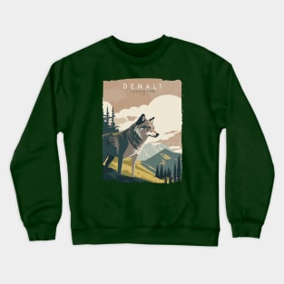 Denali National Park Crewneck Sweatshirt